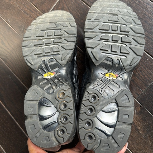 🟢 Men's Black Nike Air Max Plus TN Size 9.5 - Picture 6 of 8